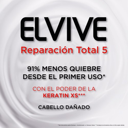 L'Oréal Paris mascarilla para cabello Reparación Total 5  de Elvive claim